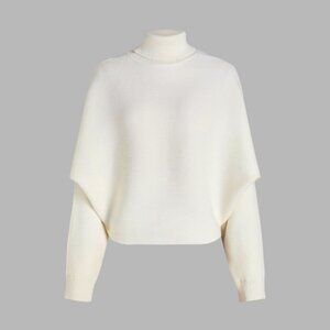 Solid Turtleneck Sweater